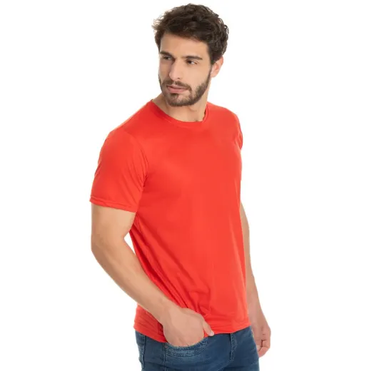 KIT 5 Camisetas de Poliéster/Sublimática Vermelha
