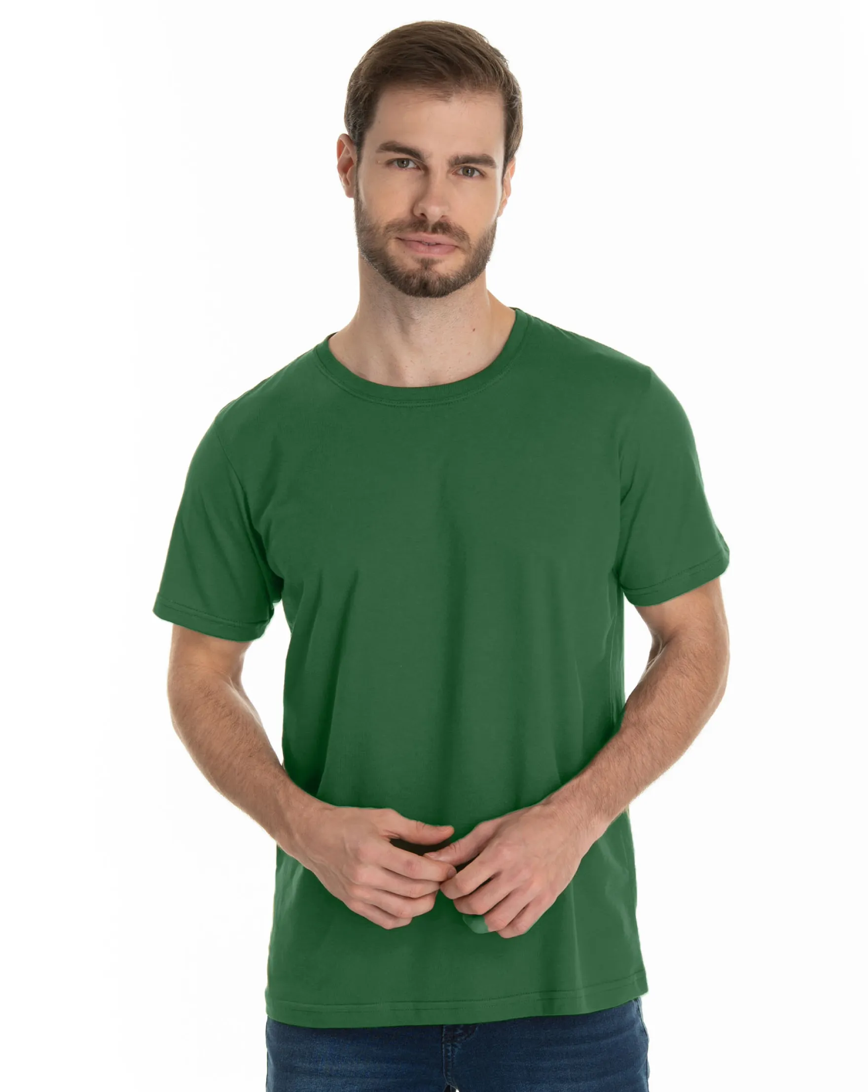 Camiseta PV / Malha Fria Verde Musgo
