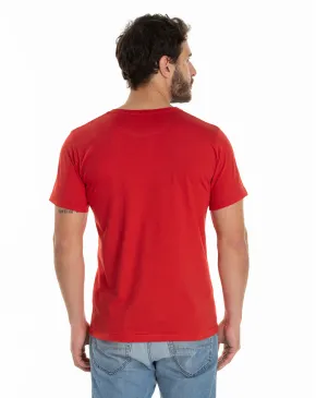 Camiseta PV / Malha Fria Vermelha