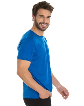 Camiseta de Poliéster/Sublimática Azul Royal