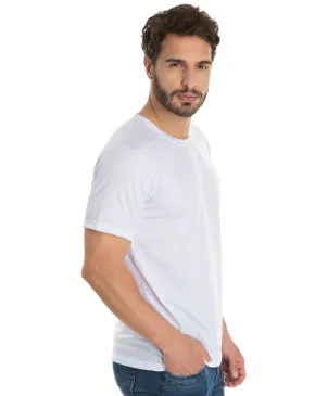 Camiseta de Poliéster/Sublimática Branca