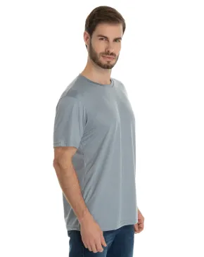 Kit 5 Camisetas PV / Malha Fria Cinza Chumbo