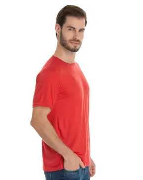 Kit 5 Camisetas PV / Malha Fria Vermelha