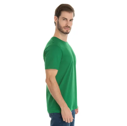 Camiseta de Poliéster/Sublimática Verde Bandeira