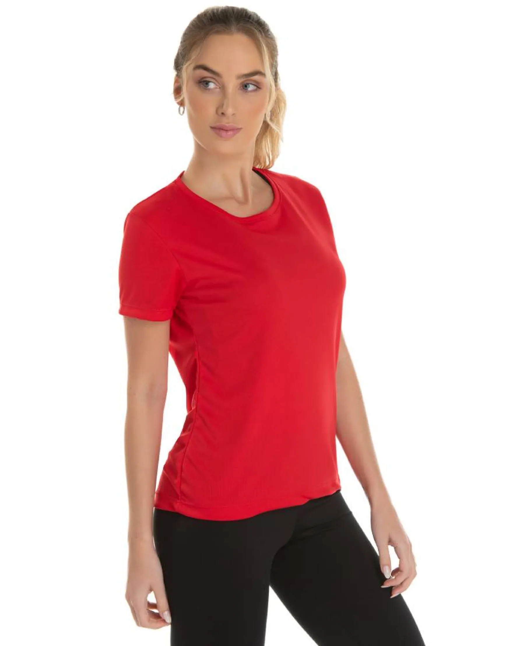 Kit 5 Camisetas Femininas Dry Fit Proteção UV 30+ 15