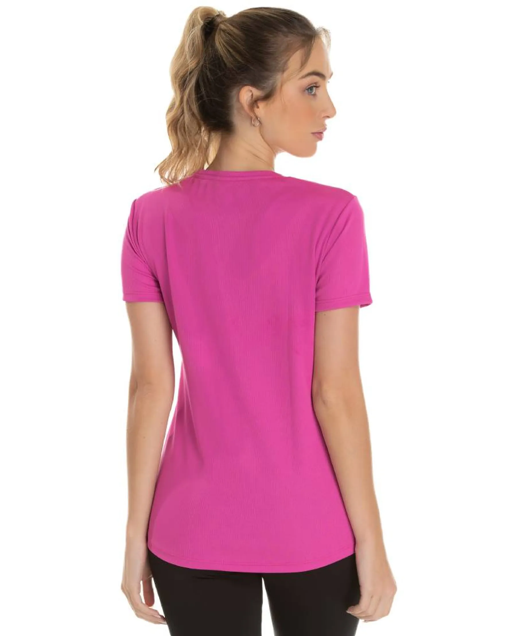 Kit 3 Camisetas Femininas Dry Fit Proteção UV 30+ 6