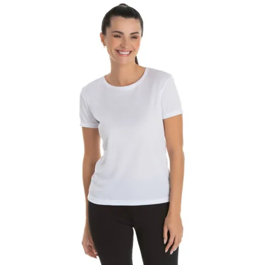 Kit 3 Camisetas Femininas Dry Fit Proteção UV 30+ 3