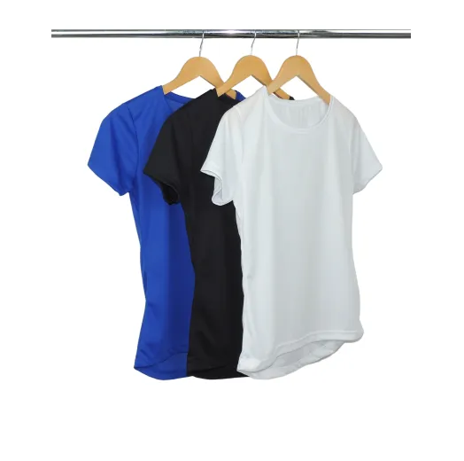 Kit 3 Camisetas Femininas Dry Fit Proteção UV 30+ 7