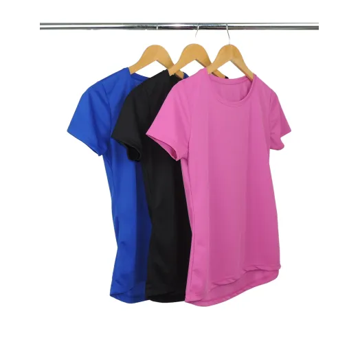 Kit 3 Camisetas Femininas Dry Fit Proteção UV 30+ 6