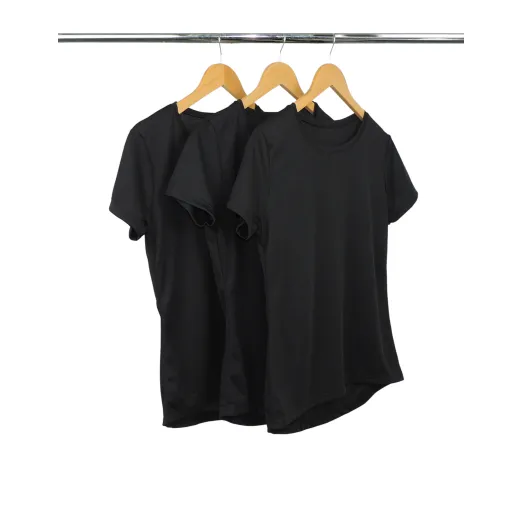 Kit 3 Camisetas Femininas Dry Fit Proteção UV 30+ 9