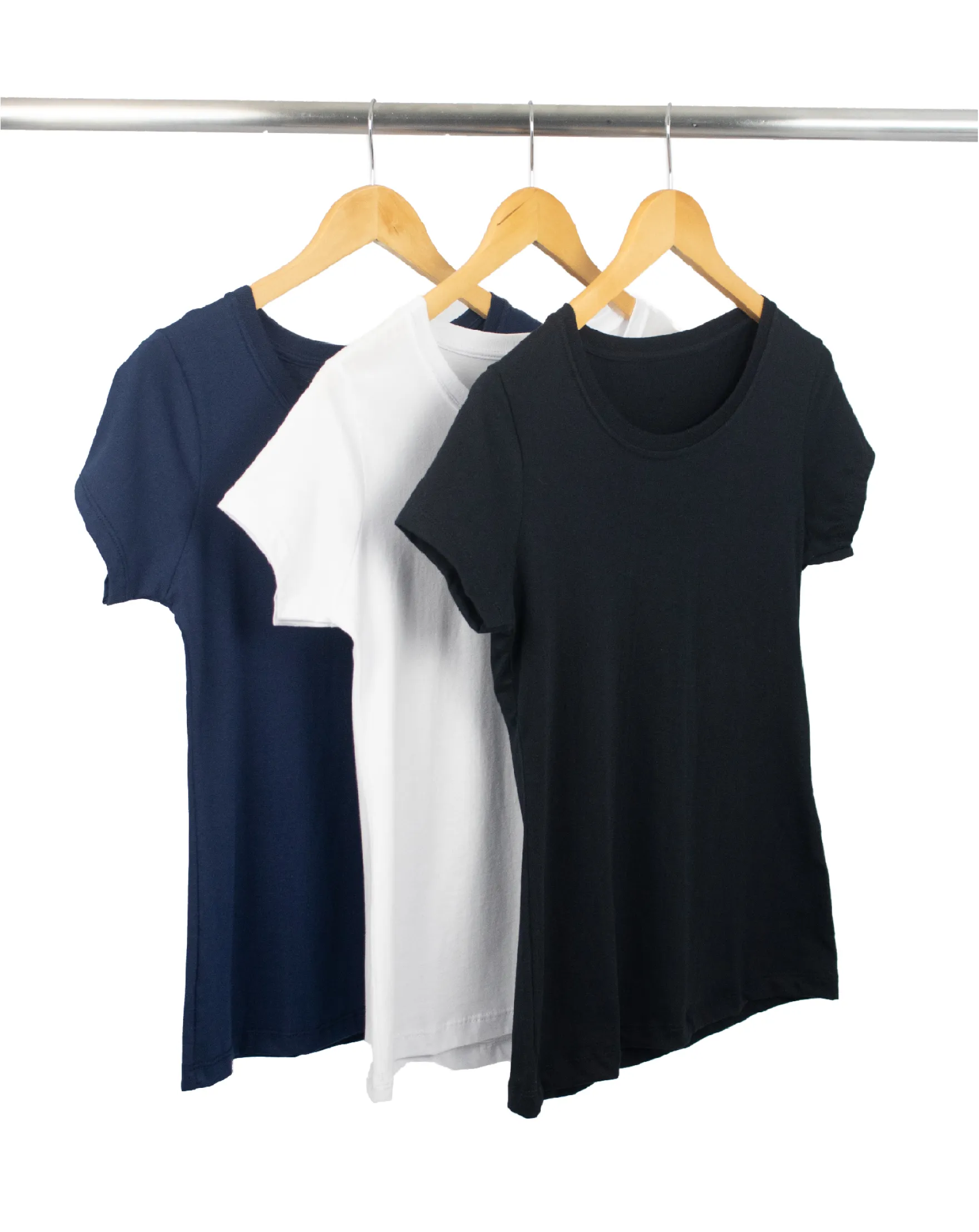 Kit 3 Baby Look de Algodão Premium 5