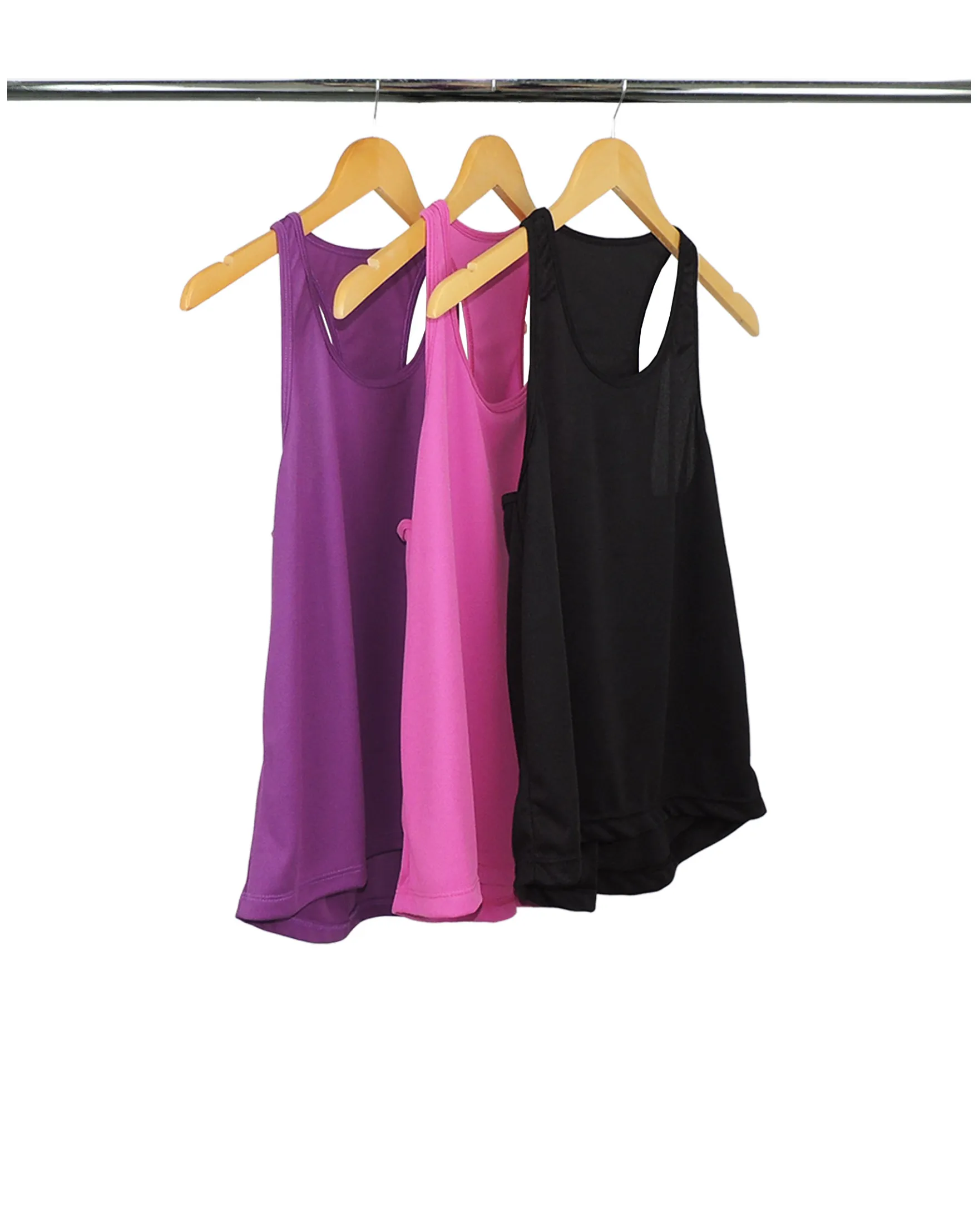 Kit 3 Regatas Femininas Dry Fit Proteção UV 30+ 5