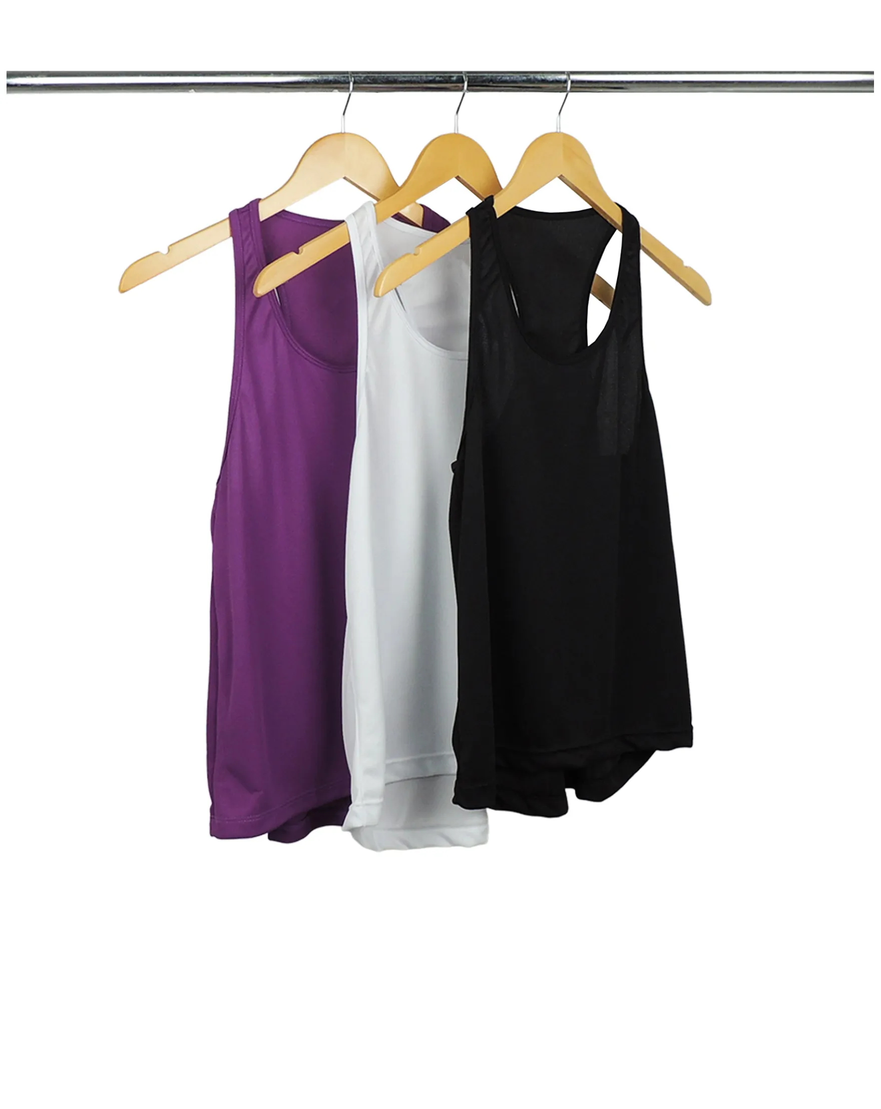Kit 3 Regatas Femininas Dry Fit Proteção UV 30+ 3