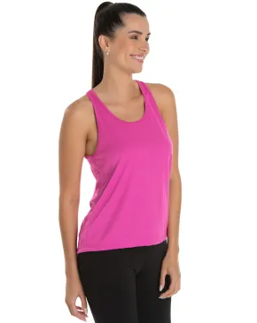 Regata Feminina Dry Fit Rosa Pink Proteção UV 30+