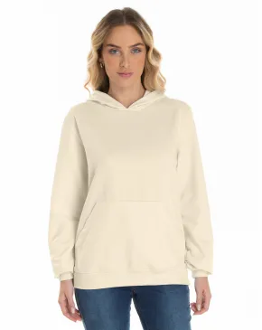 Moletom Canguru com Capuz Feminino Areia