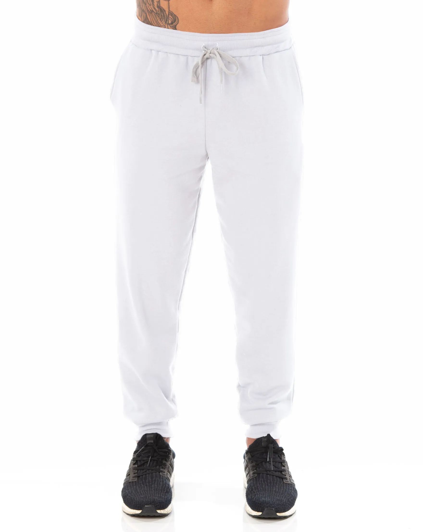 Calça Masculina de Moletom Branco