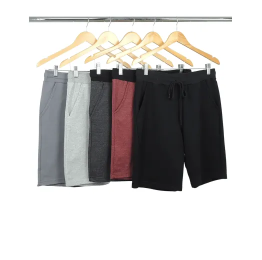 Kit 5 Bermudas de Moletom Masculinas 15