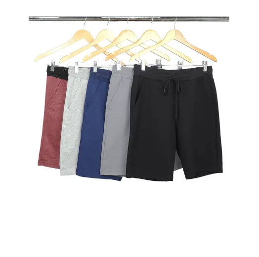 Kit 5 Bermudas de Moletom Masculinas 12