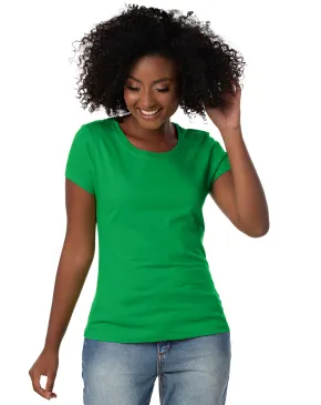 Baby Look PV / Malha Fria Verde Bandeira