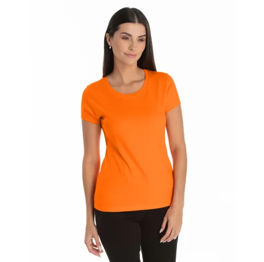 Baby Look PV / Malha Fria Laranja