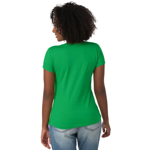 Baby Look PV / Malha Fria Verde Bandeira