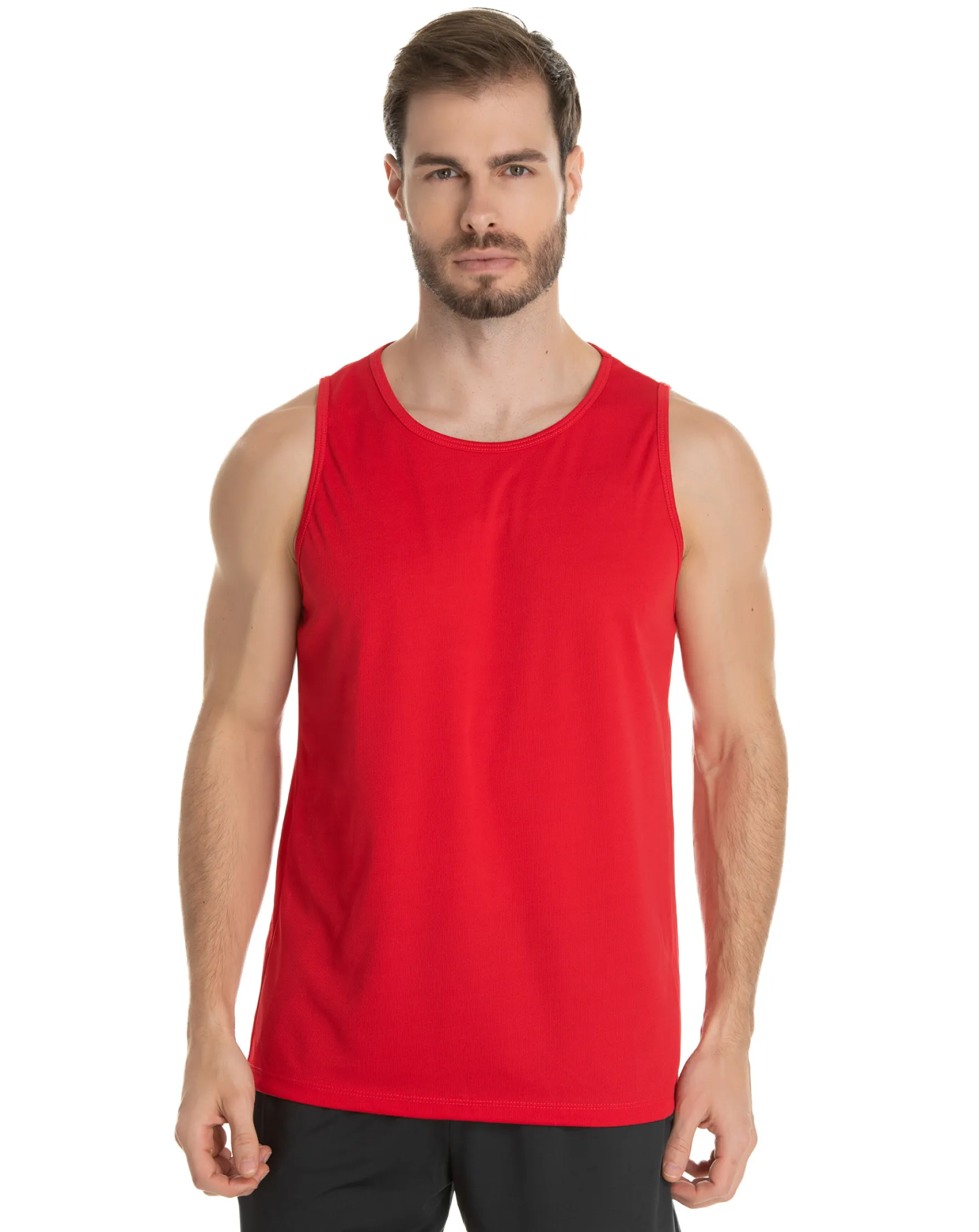 Kit 5 Regatas Masculinas Dry Fit Proteção UV 30+ 15