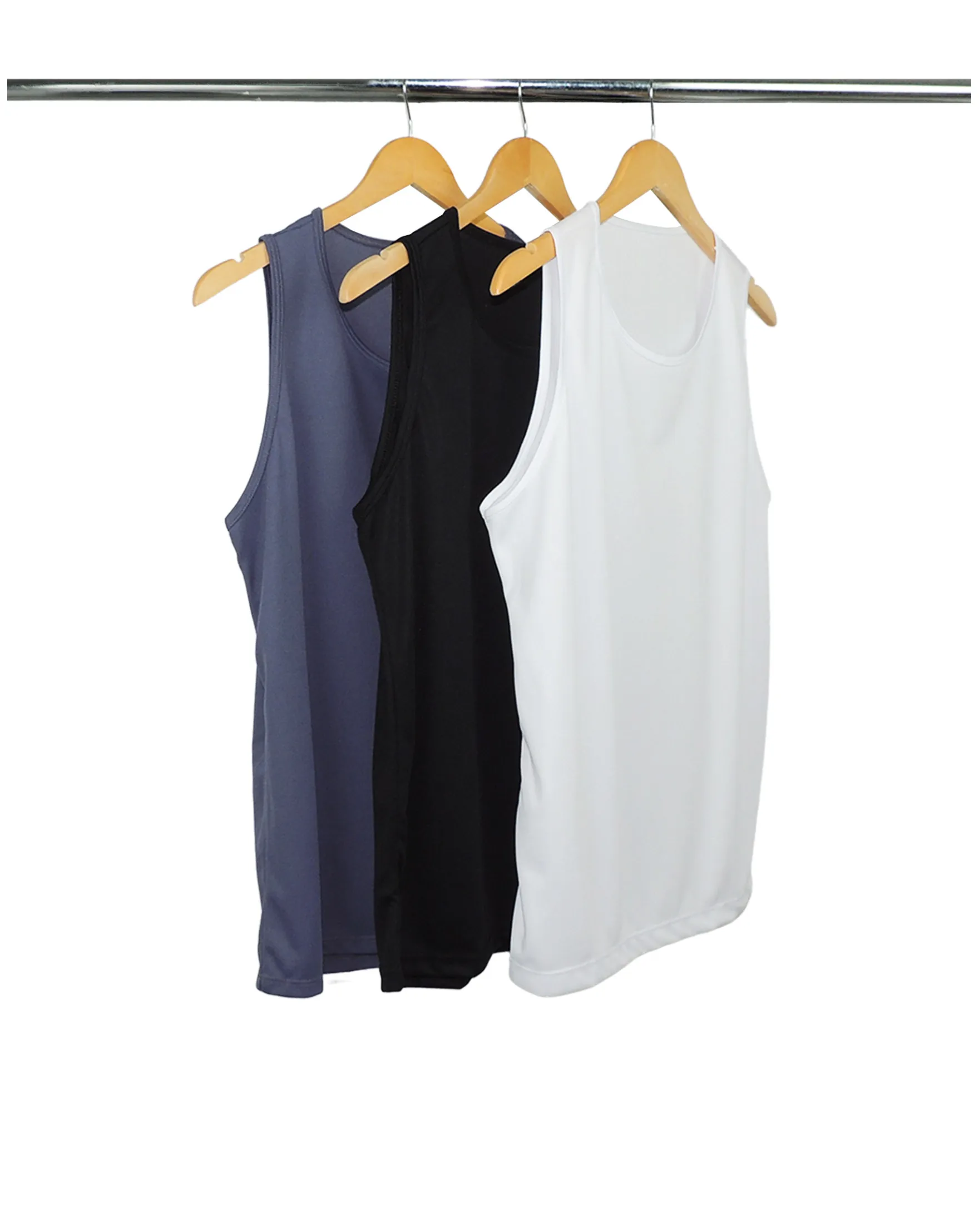Kit 3 Regatas Masculinas Dry Fit Proteção UV 30+ 2