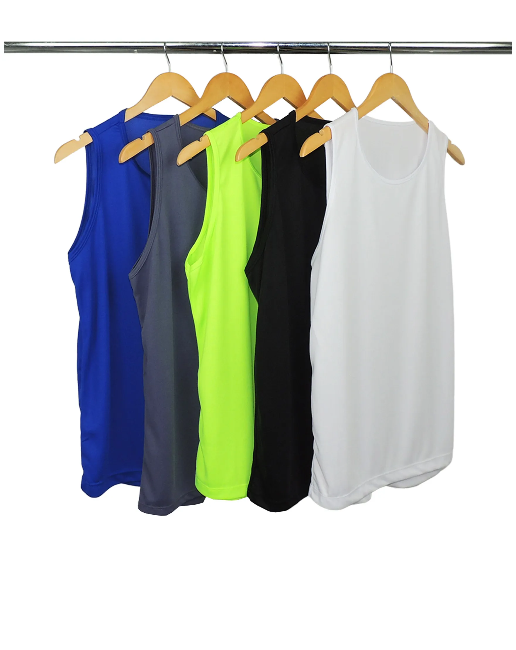 Kit 5 Regatas Masculinas Dry Fit Proteção UV 30+ 12