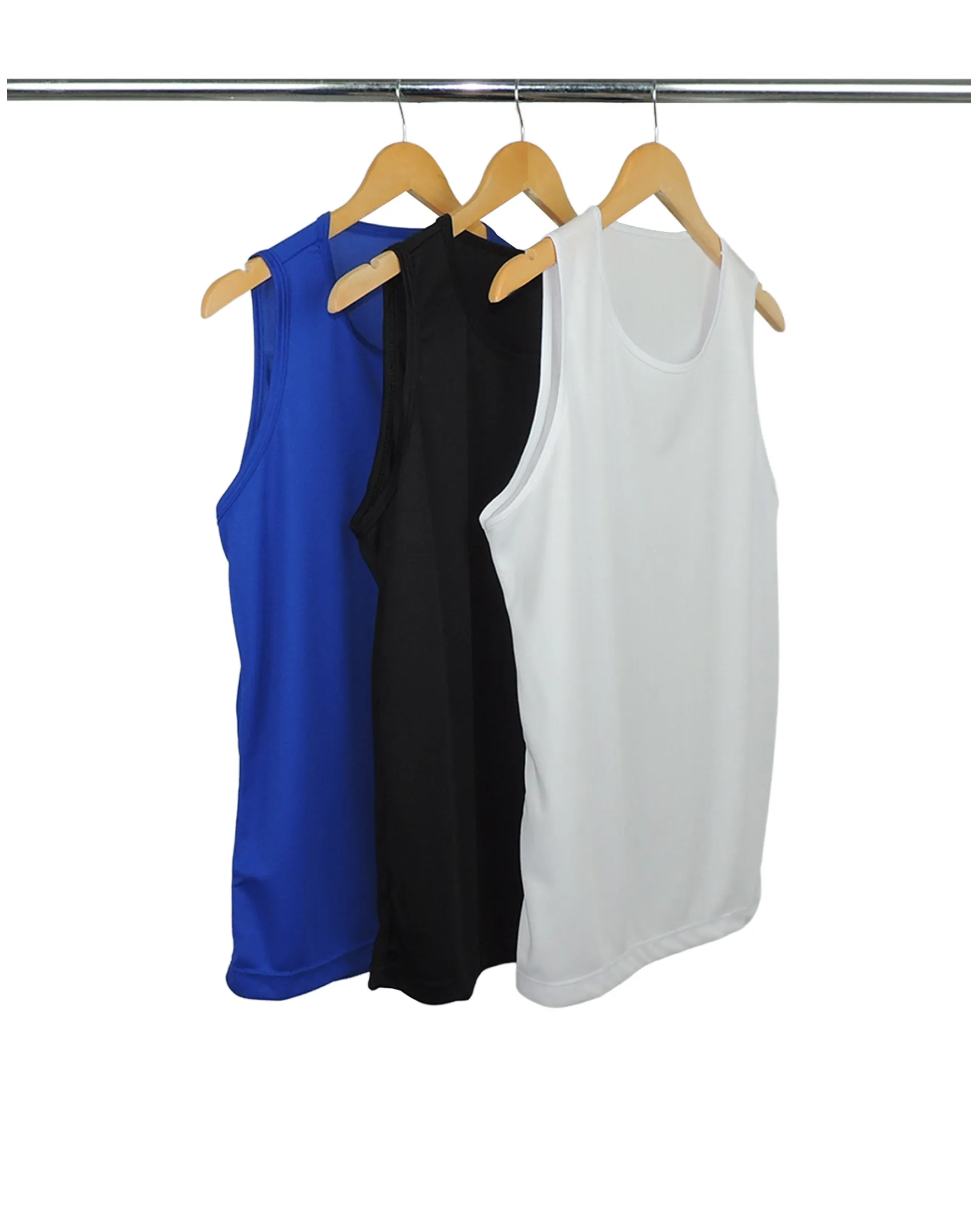 Kit 3 Regatas Masculinas Dry Fit Proteção UV 30+ 4