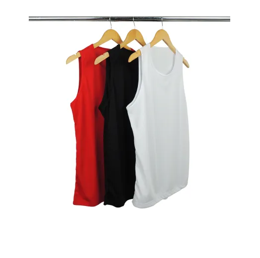 Kit 3 Regatas Masculinas Dry Fit Proteção UV 30+ 5