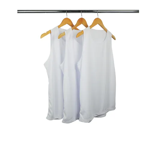 Kit 3 Regatas Masculinas Dry Fit Proteção UV 30+ 9