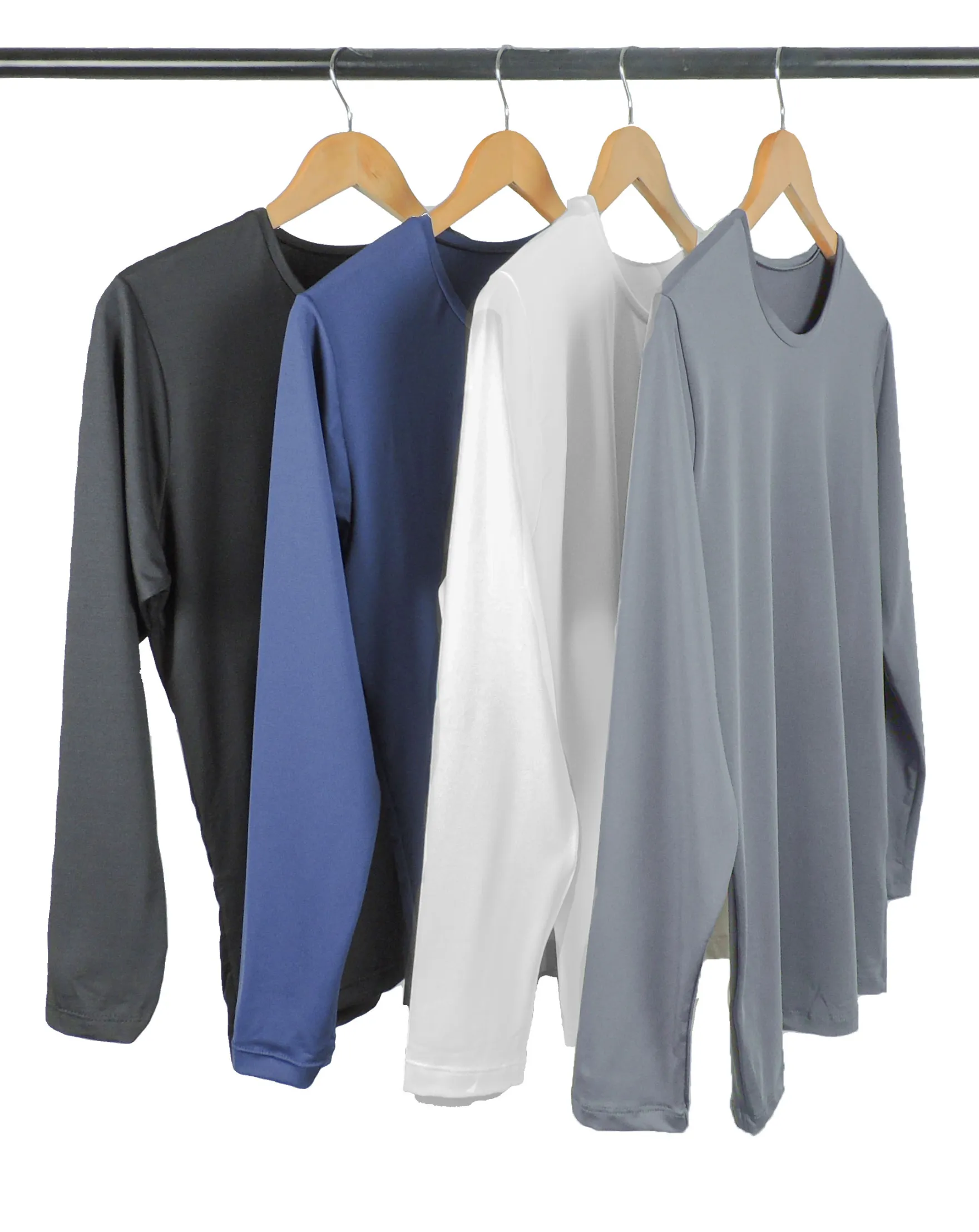 Kit 4 Camisetas Segunda Pele Manga Longa Masculina 1
