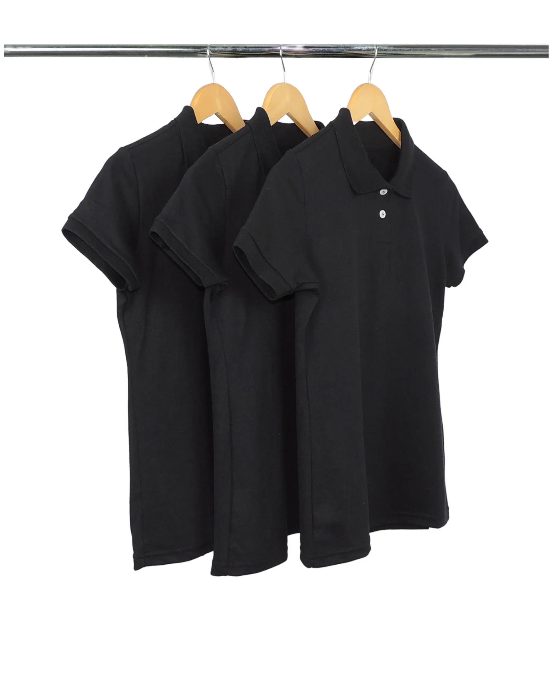Kit 3 Camisas Polo Piquet Feminina 9