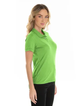 Camisa Polo Piquet Feminina Verde Limão