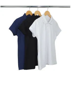 Kit 3 Camisas Polo Piquet Feminina 1