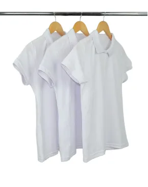 Kit 3 Camisas Polo Piquet Feminina 8