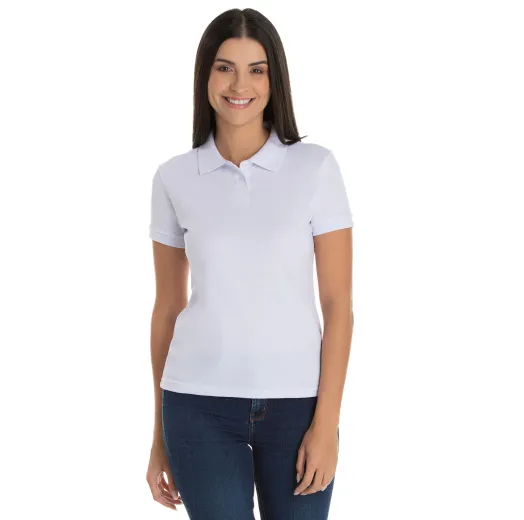 Kit 5 Camisas Polo Piquet Feminina 17