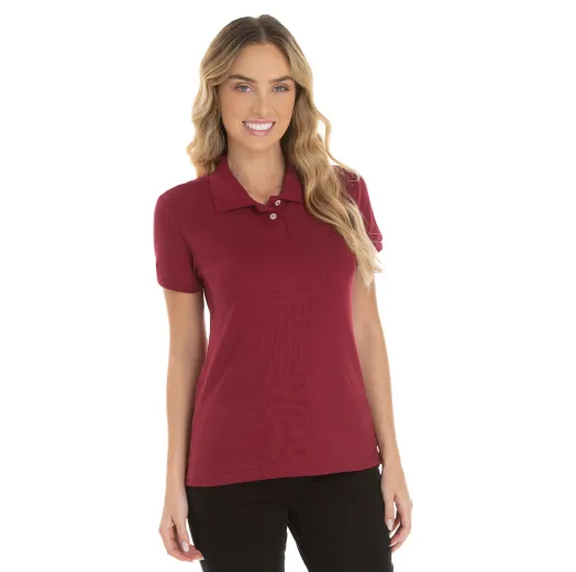 Kit 5 Camisas Polo Piquet Feminina 12