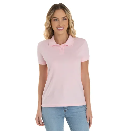 Kit 5 Camisas Polo Piquet Feminina 17