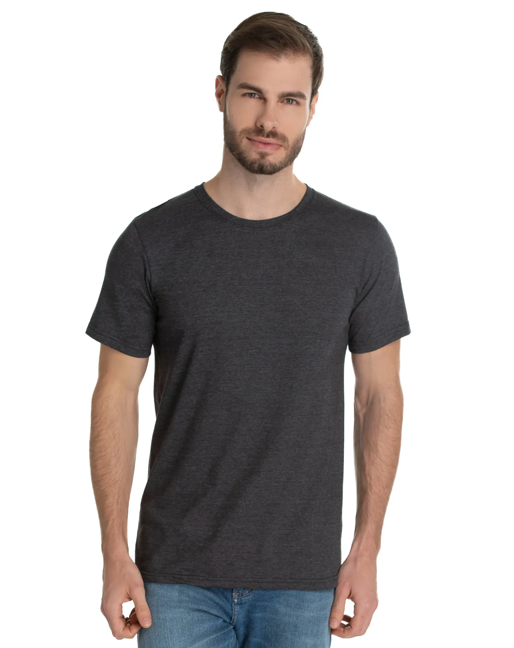 Camiseta Comfort Mescla Preta