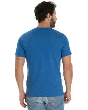 Camiseta Comfort Mescla Azul Royal