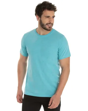 Kit 5 Camisetas Comfort Mescla Azul Turquesa