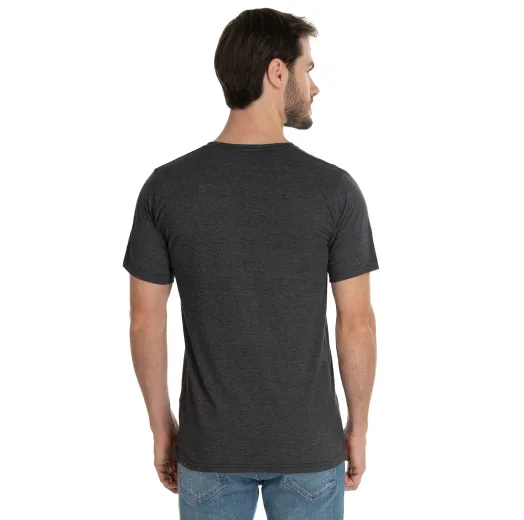 Kit 5 Camisetas Comfort Mescla Preta