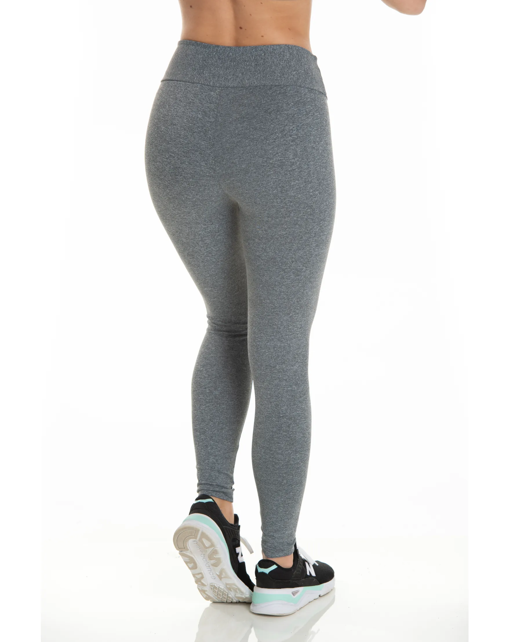 Calça Legging Fitness Feminina Mescla