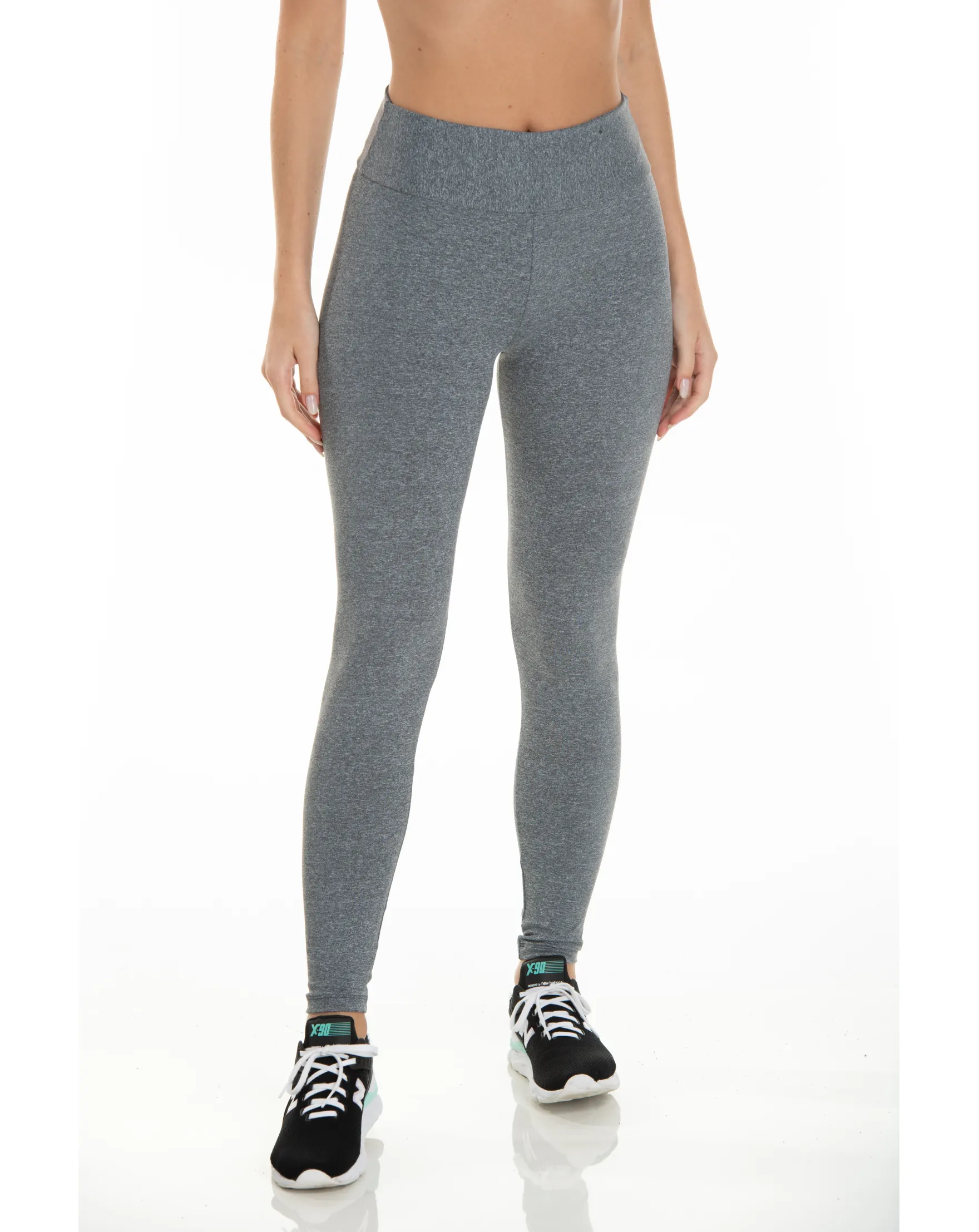 Calça Legging Fitness Feminina Mescla