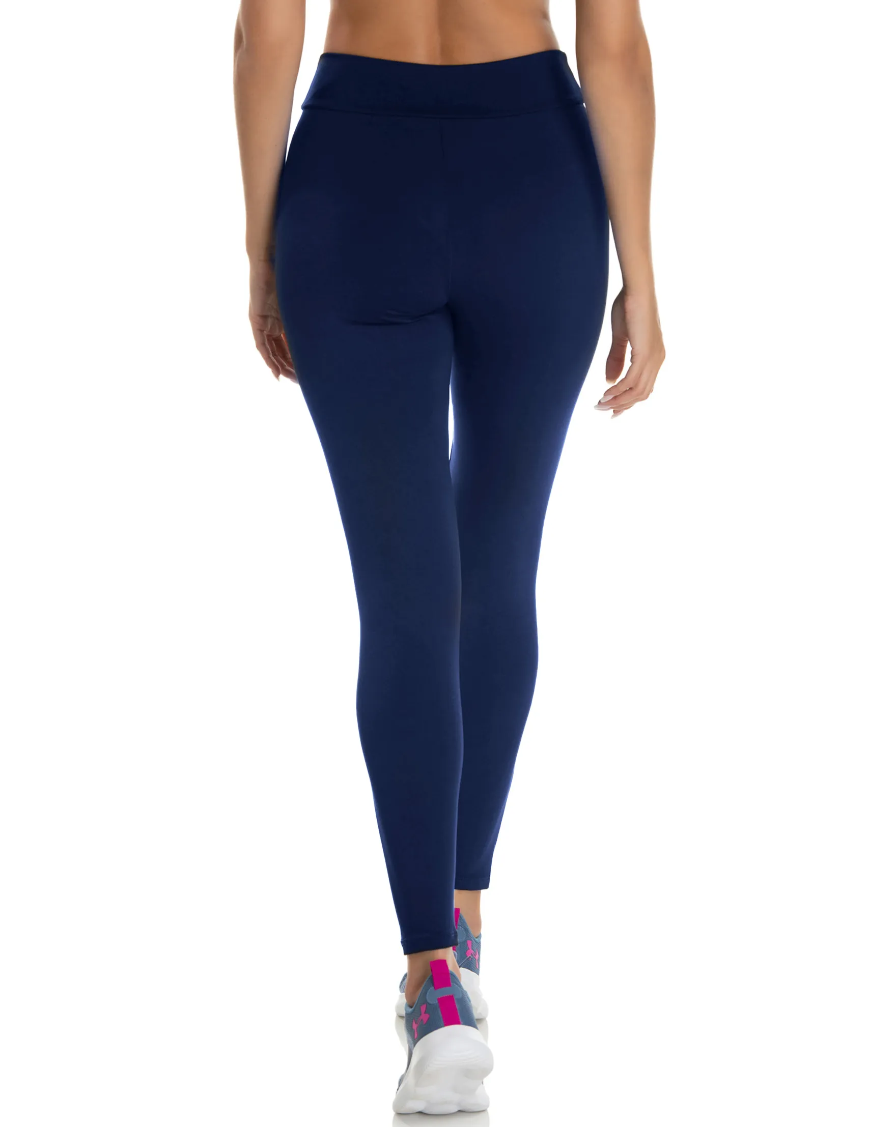 Calça Legging Fitness Feminina Azul Marinho