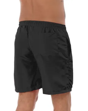 Short de Tactel com Elastano Masculino Preto