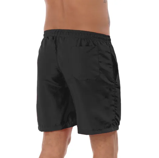Short de Tactel com Elastano Masculino Preto