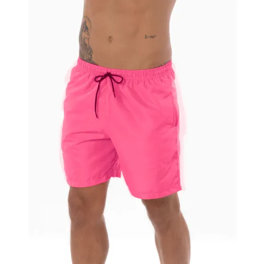 Short de Praia Masculino Rosa Pink 