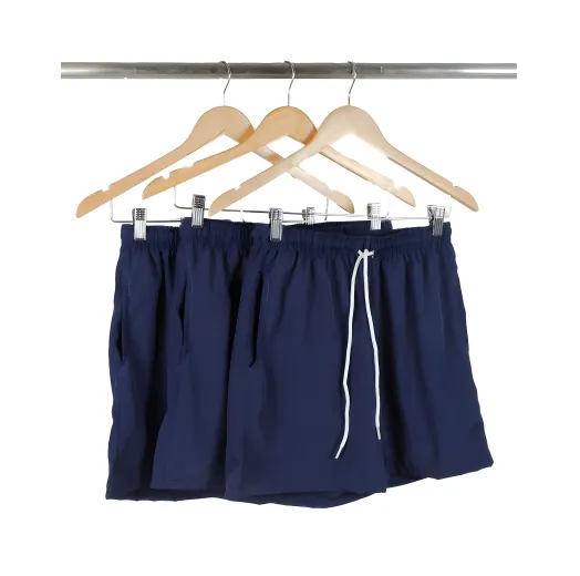 Kit 3 Shorts de Praia Masculino Azul Marinho 
